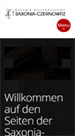 Mobile Screenshot of burschenschaft-saxonia.de